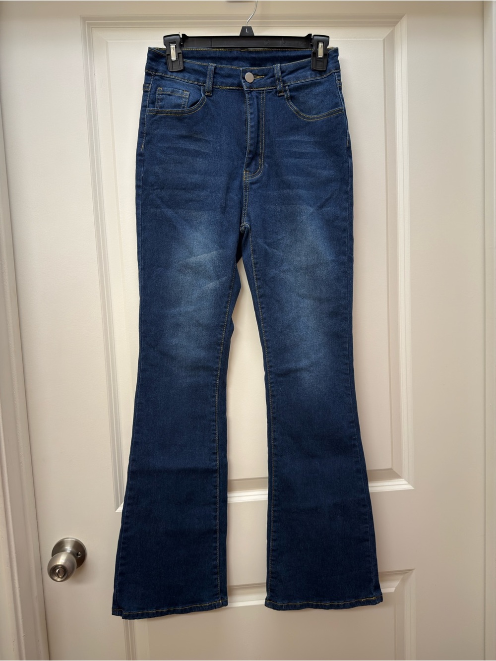 Women's Dark Blue Flare Jeans